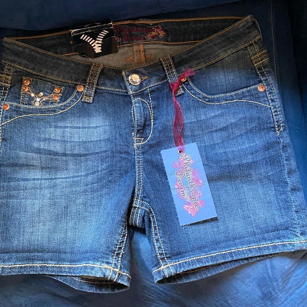 Philanthropic Denim shorts